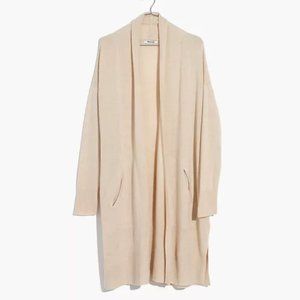 ⚡️Madewell Rivington Cream Long Cardigan